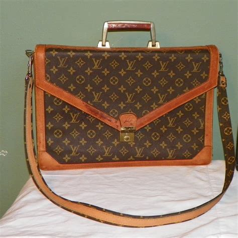 louis vuitton laptop bag used|Louis Vuitton laptop bag vintage.